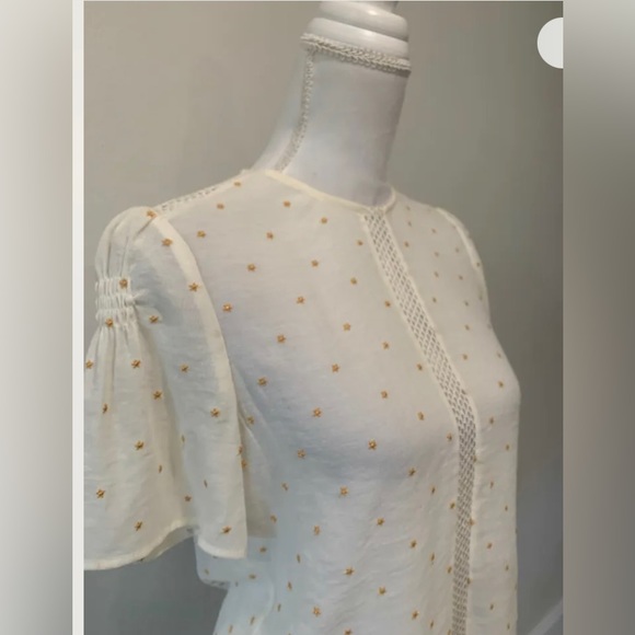 2 MAJE tops / blouses with stars ⭐️ Sz 1 & 2 / XS - Picture 13 of 14